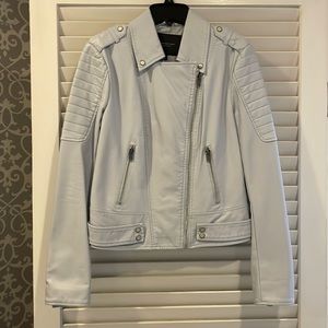 Brand New Never Worn Light Blue Moto Jacket